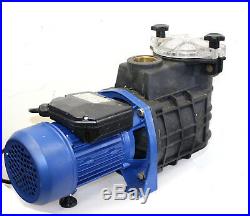 1-1/2 HP Swimming Pools Circulation Pool Water Pump withStrainer 110V 1500W