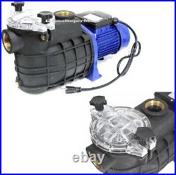 1-1/4HP 120V 1100W UL Electric Water Pump 92 GPM withStrainer Pool Fountain Pump