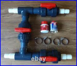 1.5 to 50mm Bypass Kit for Above Ground Pools