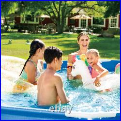 10FT (3m) Summer Waves Strong Active Metal Frame Pool with pump Heatwave