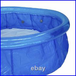 10FT New Inflatable Swimming Pool Above Ground Backyard Portable + Filter Pump F