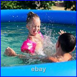 10ft x 30in Large New Kids Inflatable Above Ground Family Swimming Pool Easy Set