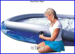 12ft Bestway Fast Set Inflatable Family Pool Garden Above Ground Swimming Pool