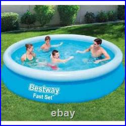 12ft X 30inch Bestway Inflatable Fast Set Pool Garden Above Ground Swimming Pool