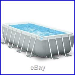 13FT Above Ground Pool Swimming Paddling Garden Intex with Pump & Ladder 2M