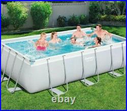 16 in 1 set Bestway 56442 13.3ft (404x201x100cm) Rectangular Pool with Sand Pump