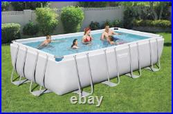 18 FT(549x274x122cm) BESTWAY 56466 Swimming Pool with Sand Pump -10 accessories