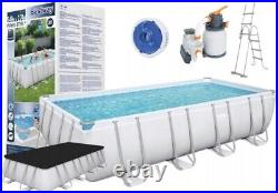 18 FT(549x274x122cm) BESTWAY 56466 Swimming Pool with Sand Pump -10 accessories