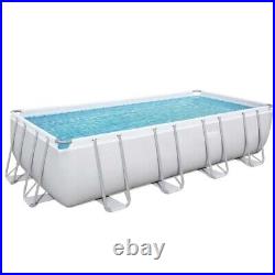18 FT BESTWAY Power Steel Rectangular Swimming Pool Brand New with Accessories