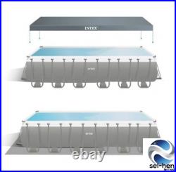 19 in set INTEX 26368 24FT (732 x 366 x 132cm) Swimming Pool with Sand Pump