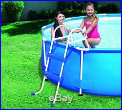 2/3 Jilong Step Pool Ladder For Above Ground Swimming Paddling Pool Wall Height