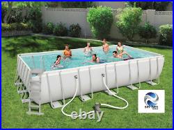21FT (640 x 274x 132 cm) BESTWAY 5612B Swimming Pool WITH SAND PUMP