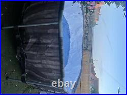 22ft x 12ft brand new bestway swimming pool with ladder, cover, sand filter +++