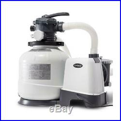 2800 GPH Pool Sand Filter Pump Above Ground Pools Krystal Clear Water GFCI 14 In