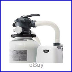 2800 GPH Pool Sand Filter Pump Above Ground Pools Krystal Clear Water GFCI 14 In