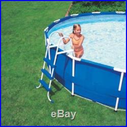 3 STEP POOL LADDER FOR ABOVE GROUND UP TO 35.5/ 90cm SWIMMING POOL WALL HEIGHT