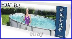 42 inch Bestway FlowClear Metal Frame Pool Step Ladder For Above Ground Swimming