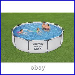 56408 Steel Pro Max Swimming Pool Set 3.05m x 76cm With Filter Pump By Bestway