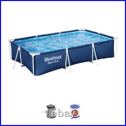 56411 Steel Pro Swimming Pool Set 3m x 2.01m x 66cm With Filter Pump By Bestway