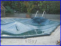 ABOVE GROUND SWIMMING POOL 30x15FT OVAL WINTER COVER