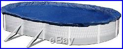 ABOVE GROUND SWIMMING POOL 30x15FT OVAL WINTER COVER