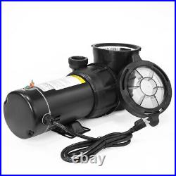 Above Ground Pump 1.5 HP Single Speed Extreme For Swimming Pool with Power Cord