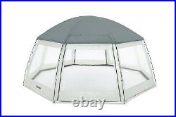 Above Ground Swimming Pool Dome Shelter Tent Canopy for Bestway / INTEX 16ft MAX