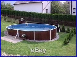 Above Ground Swimming Pool Kit 18x12ft Oval