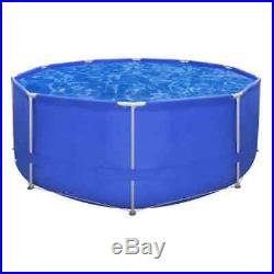 Above Ground Swimming Pool Steel Frame Round/Rectangular/PE Pool Cover 8 Models