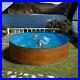 Aqua World 15ft x 4ft Wood Effect Round Pool with Sand Filter and 8.5KW Heater