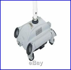 Automatic Swimming Pool Vacuum Cleaner Above Ground Robotic Auto Vac Robot