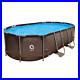 Avenli 14ft x 9ft x 39.5 Oval Frame Swimming Pool + Pump + accessories