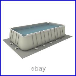 Avenli 21ft x 10ft x 52 Rectangular Swimming Pool +Sand Filter Pump