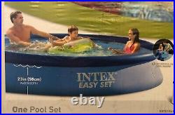 BRAND NEW INTEX 12 FT X 30 IN EASY SET ABOVE GROUND POOL WITH FILTER PUMP 12x30