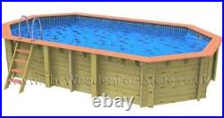Bayswater Wooden Pool 3.695m x 6.564m (1.31m Depth) Above or In Ground Prem