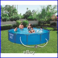 BestWay 12ft x 30inch Steel Pro Max Above Ground Swimming Pool With Filter