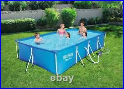 BestWay Steel Pro Frame Swimming Pool Set Rectangular 13'1 x 6'11 x 32 56424