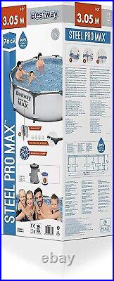 Bestway 10ft Steel Pro Max Above Ground Pool? Filter Pump