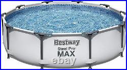 Bestway 10ft Steel Pro Max Above Ground Swimming Pool Filter PumpFast Postage