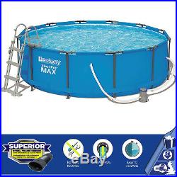Bestway 12 feet Steel Pro Frame Above Ground Swimming Pool 12 feet x 39.5 inch
