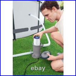 Bestway 12ft Steel Pro Max Above Ground Swimming Pool & Filter Pump FREE