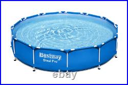 Bestway 12ft Swimming / Paddling Pool Steel Pro 366cm x 76cm BRAND NEW