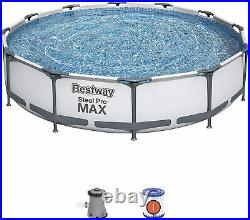 Bestway 12ft x 30inch Swimming Pool Steel Pro Max Above Ground BW56416