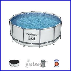 Bestway 12ft x 48 Steel Pro Frame Pool Set above ground swimming pool