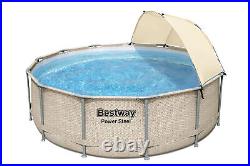 11,133L 6942138984606 Bestway Bestway 13ft x 42in Power Steel Pool Set Above Ground Swimming Pool 