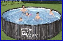 Bestway 14ft Steel PRO Max X Large Swimming Pool 5614z (427x107cm)
