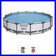 Bestway 14ft Steel Pro Max 4.27m x 84cm Round Outdoor swimming Pool Set 56595