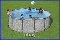 Bestway 14ft x 48in Steel Pro Max Pool Set Above Ground Swimming Pool (15,232L)