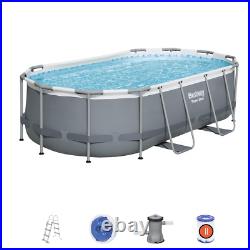 Bestway 14ft x 8ft 2 Oval Pool, Filter Pump & Accessories