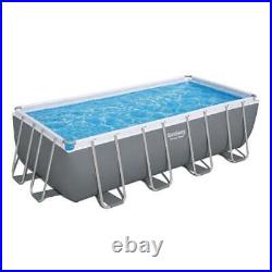 Bestway 16ft x 8ft Rectangular Pool, Sand Pump & Accessories